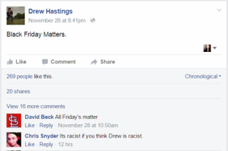 Illustration for article titled Ohio Mayor Is Sorry For Facebook Post Claiming 'Blacks Have All But Formally Declared War' on Whites